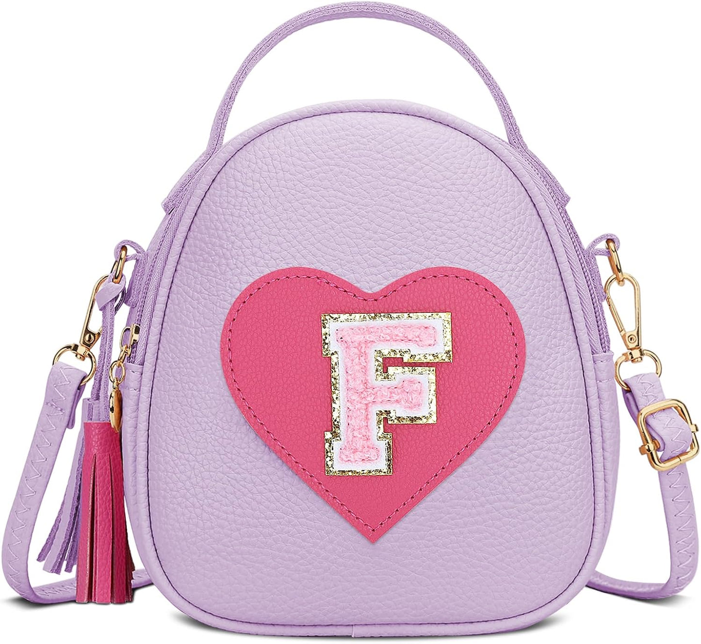 Girls Heart Crossbody Bag (Small)