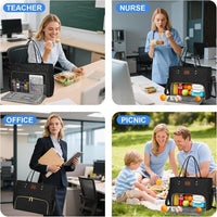 Laptop Tote with Lunch Pocket