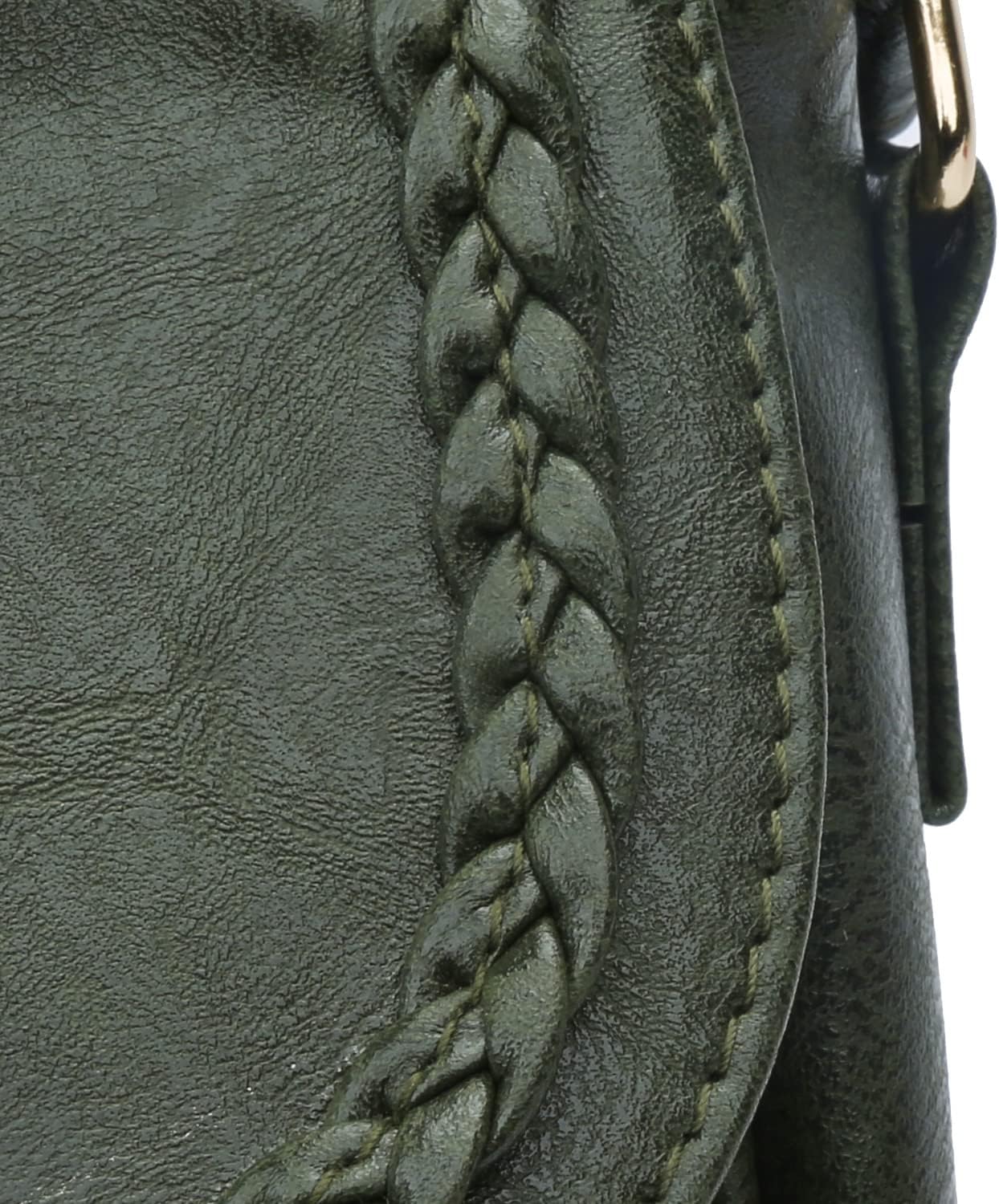 Tassel Flap Saddle Crossbody Bag