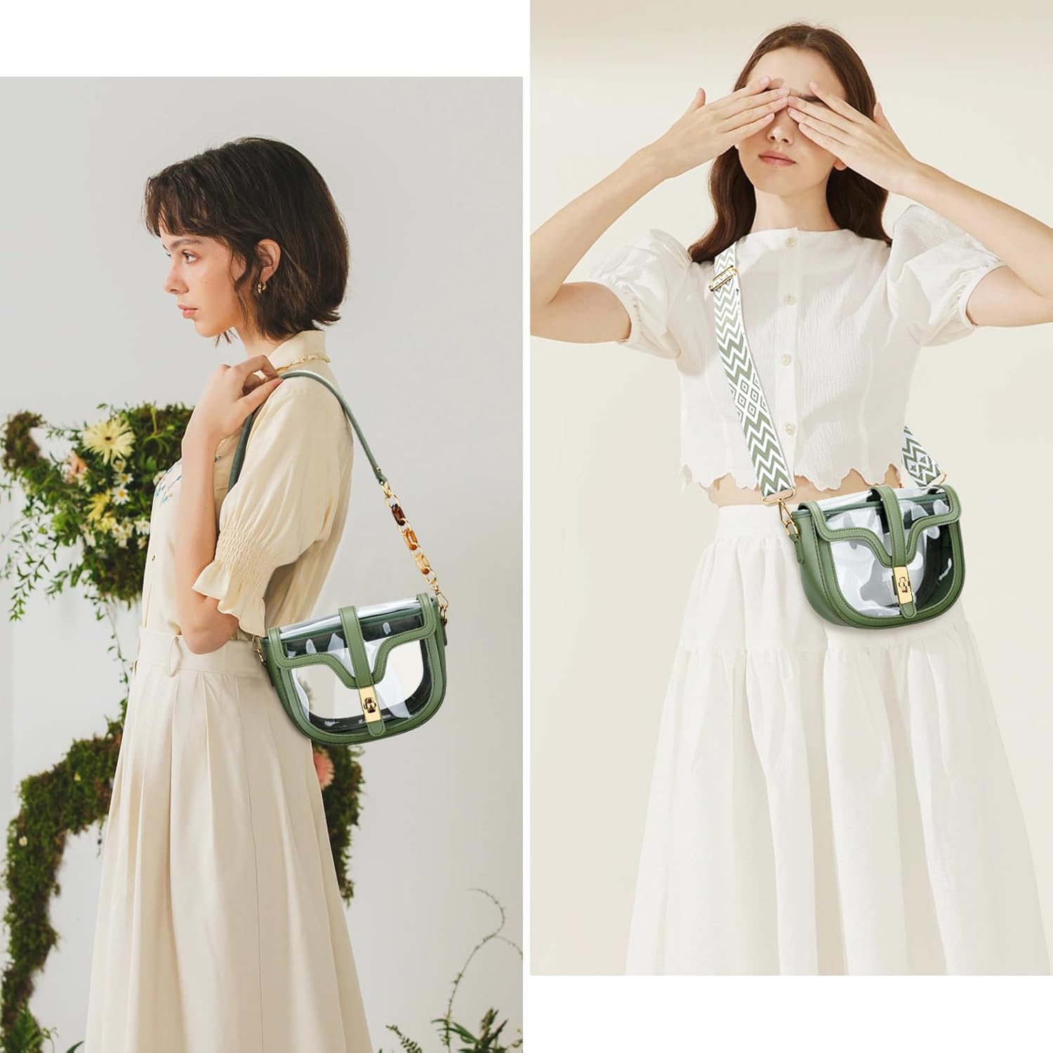 Clear Stadium Crossbody Bag