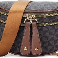 Trendy Leather Sling Crossbody Bag