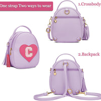 Girls Heart Crossbody Bag (Small)