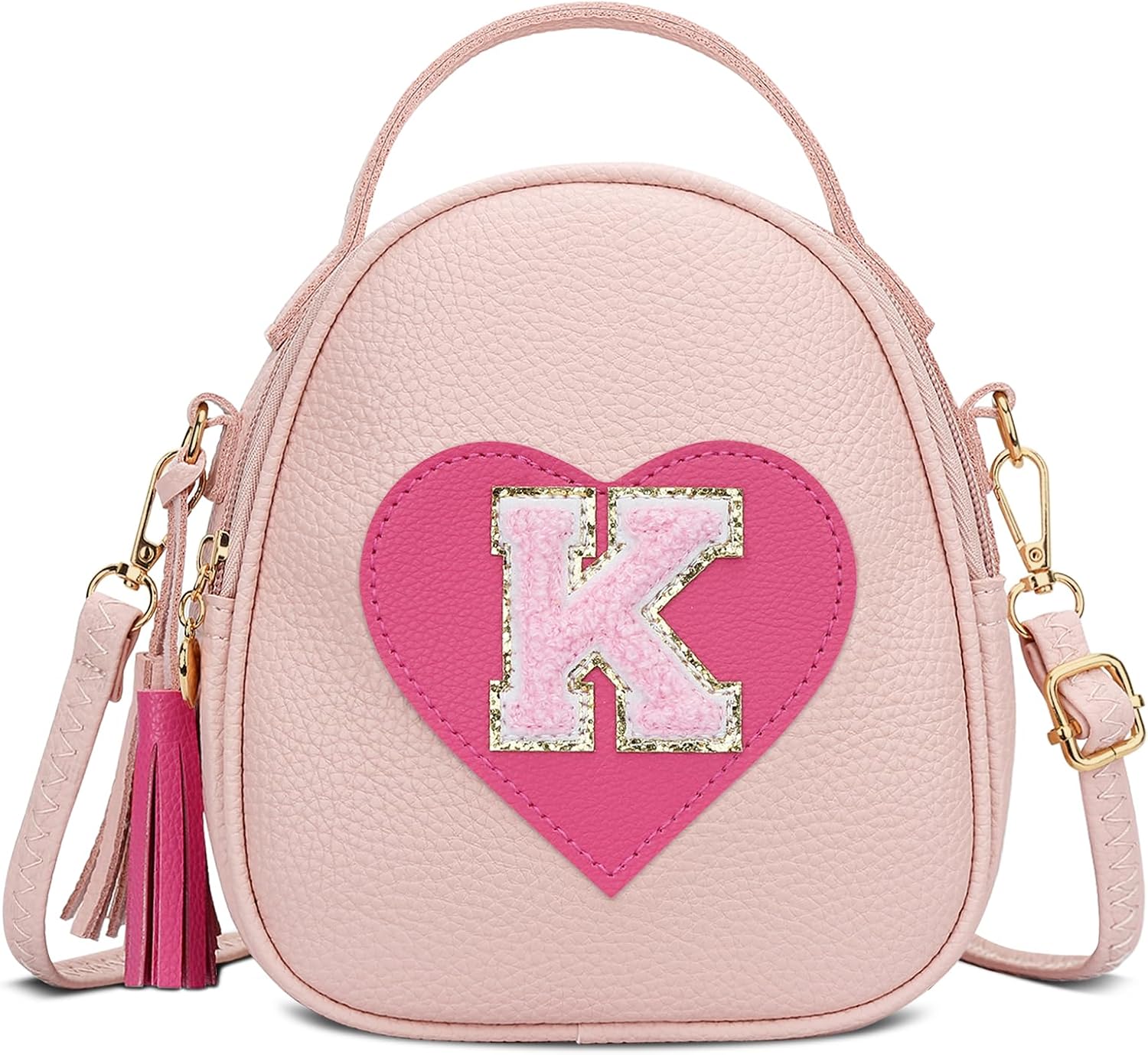 Girls Heart Crossbody Bag (Small)