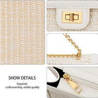 Women’s Straw Crossbody Bag