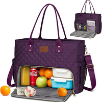 Laptop Tote with Lunch Pocket