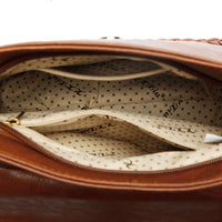 Tassel Flap Saddle Crossbody Bag