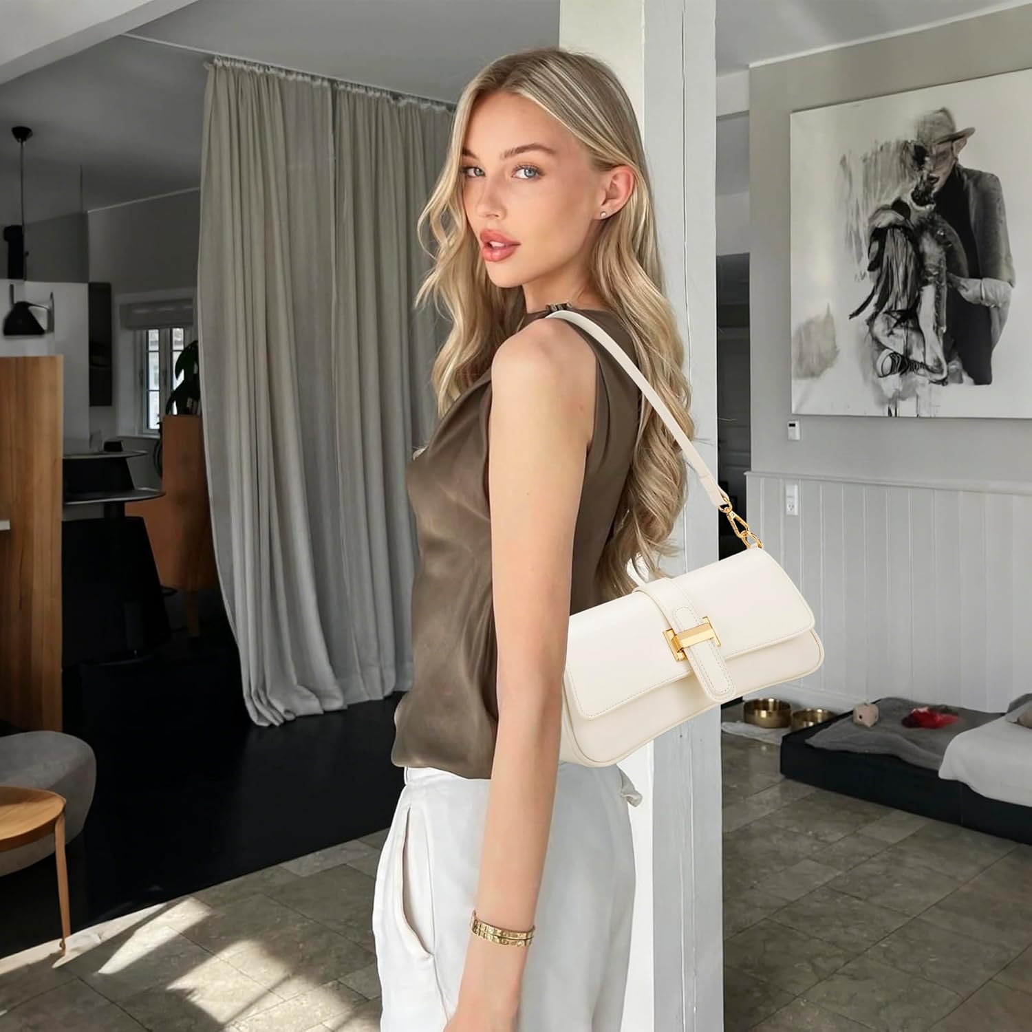 Retro Small Hobo Handbag