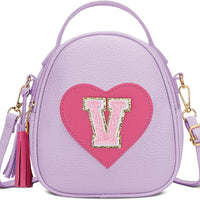 Girls Heart Crossbody Bag (Small)