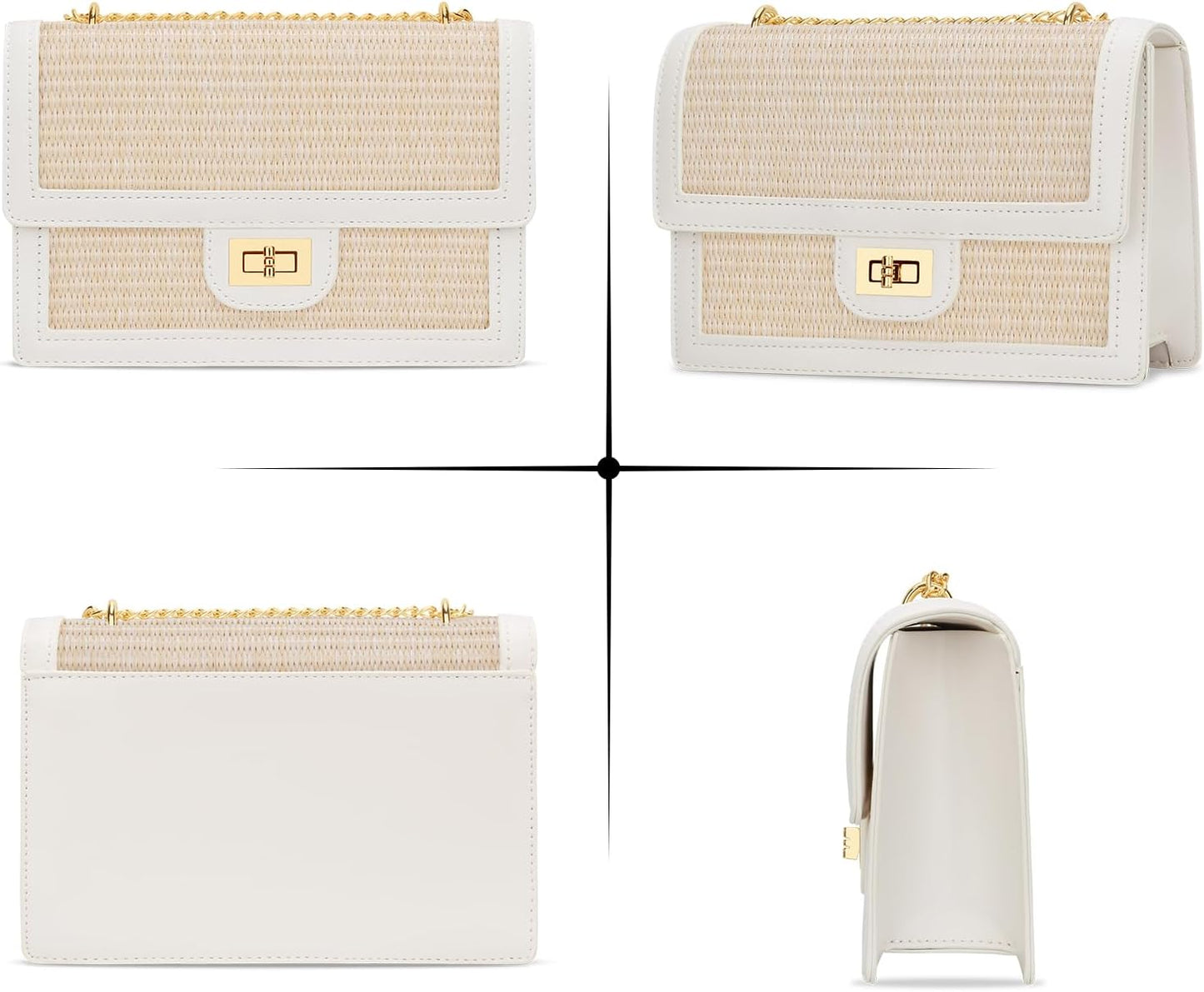 Women’s Straw Crossbody Bag