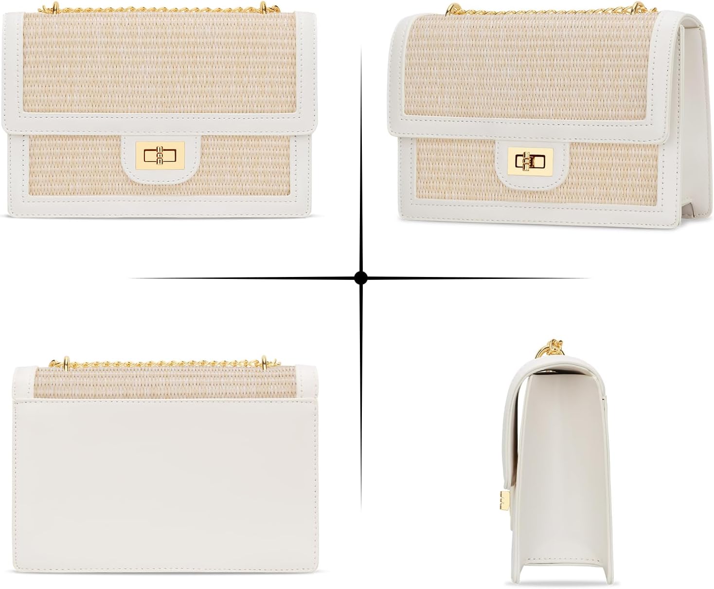 Women’s Straw Crossbody Bag