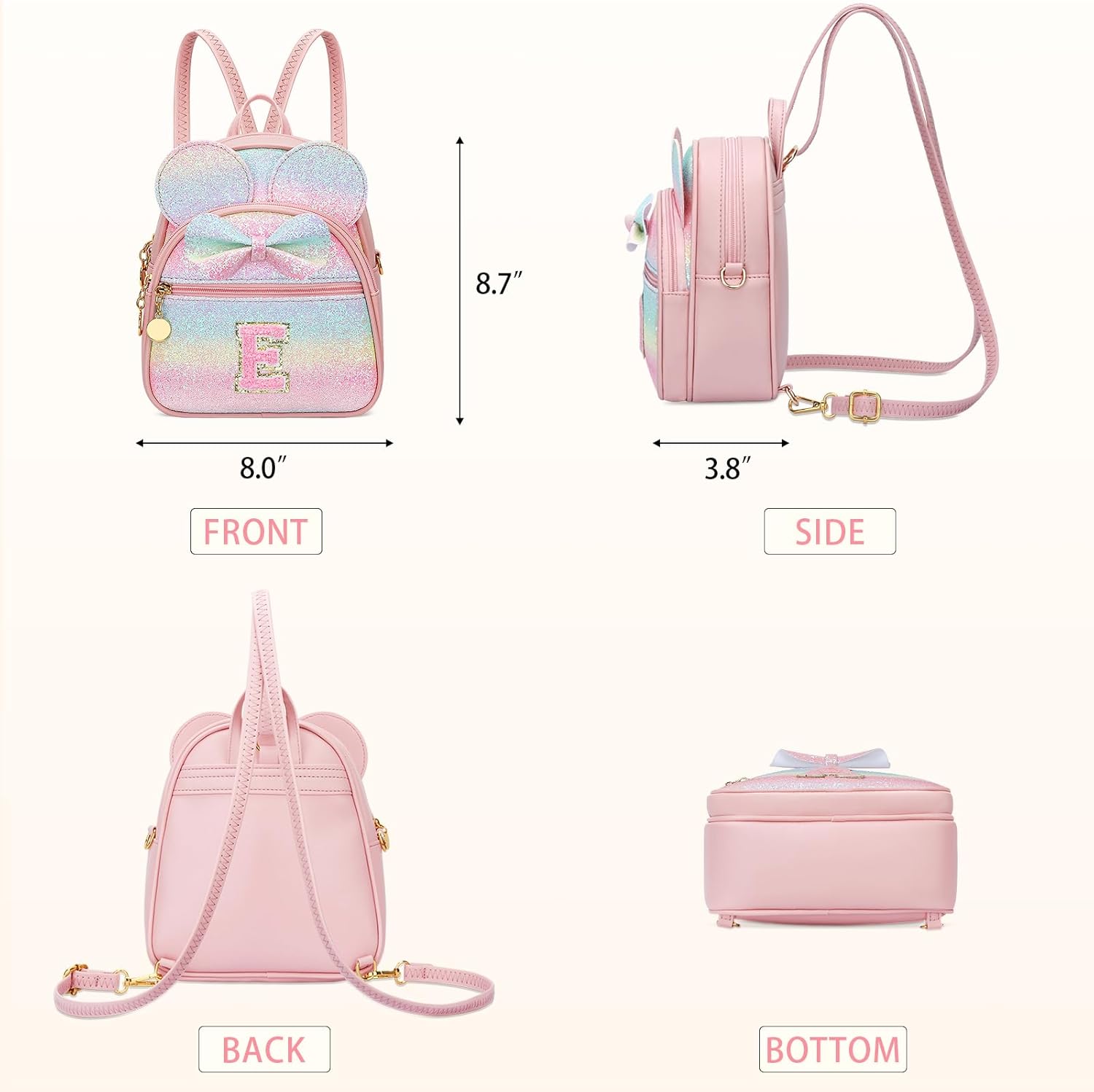 Initial Mini Backpack