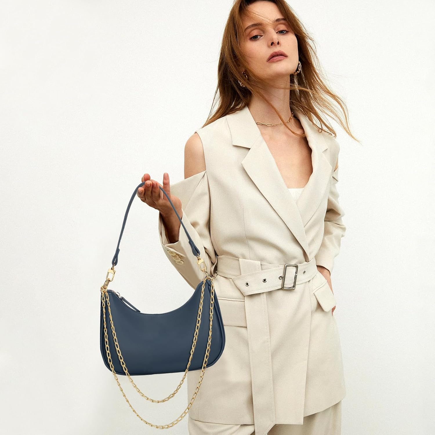 Retro Underarm Hobo Purse