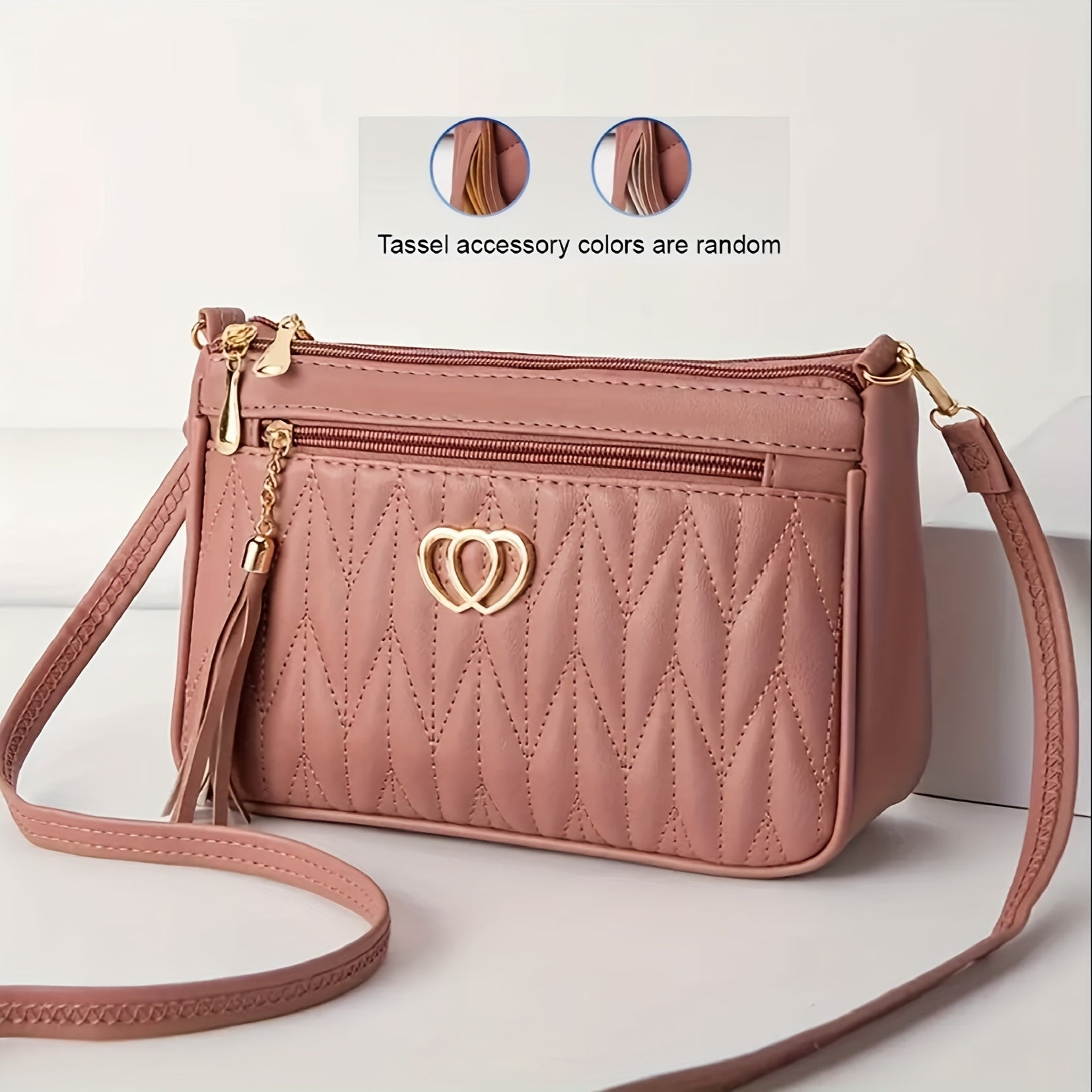 Classic Quilted Crossbody Phone Purse
