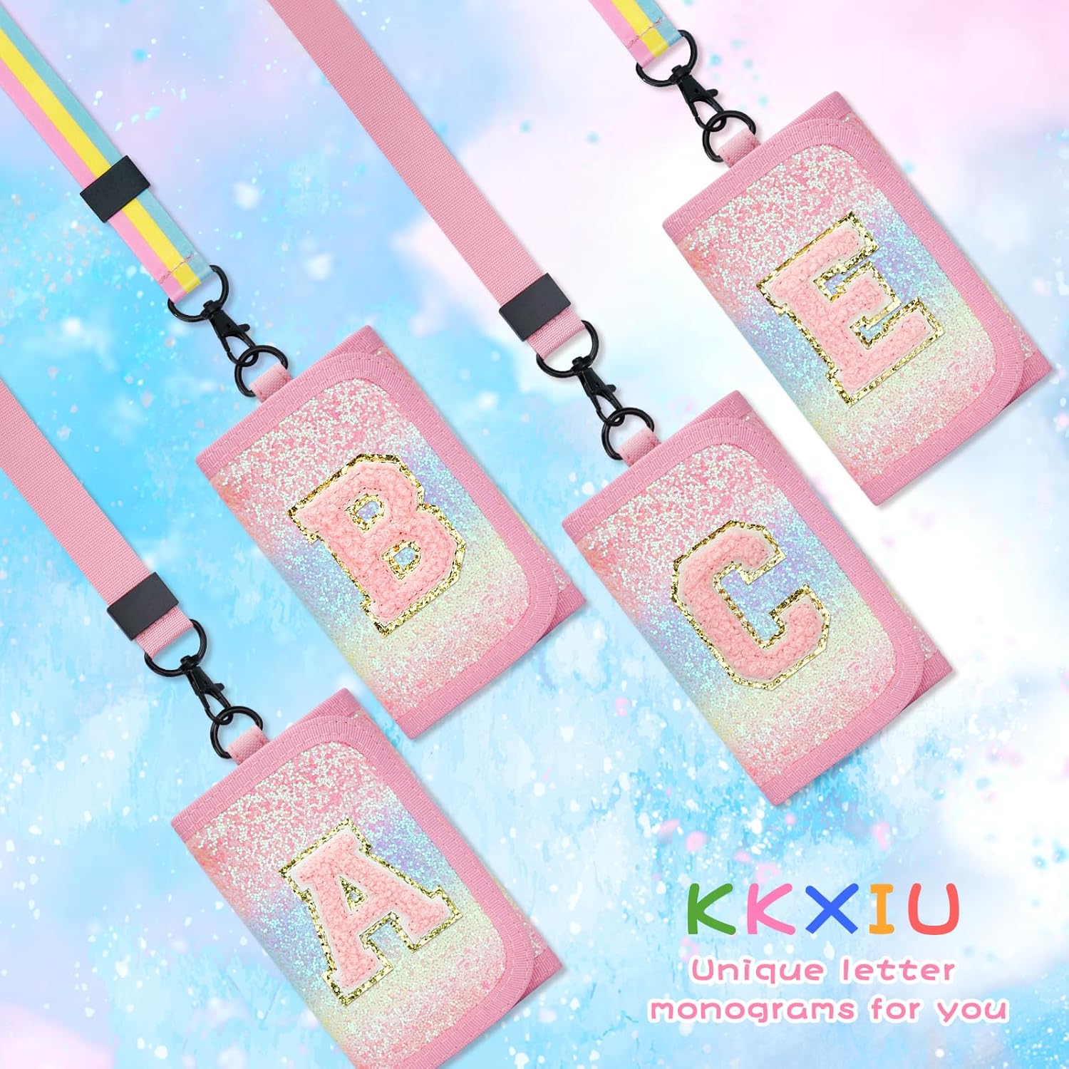 Girls Wallet with Initial