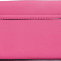 Faux Leather Envelope Clutch
