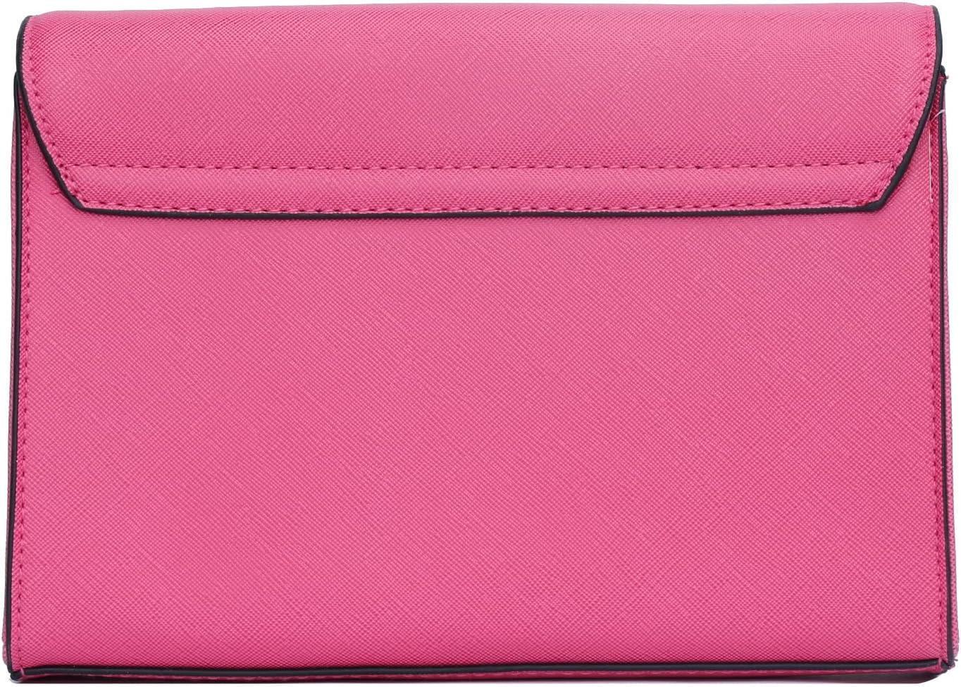 Faux Leather Envelope Clutch