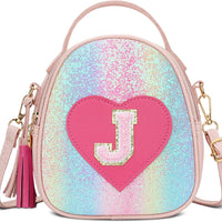 Girls Heart Crossbody Bag (Small)