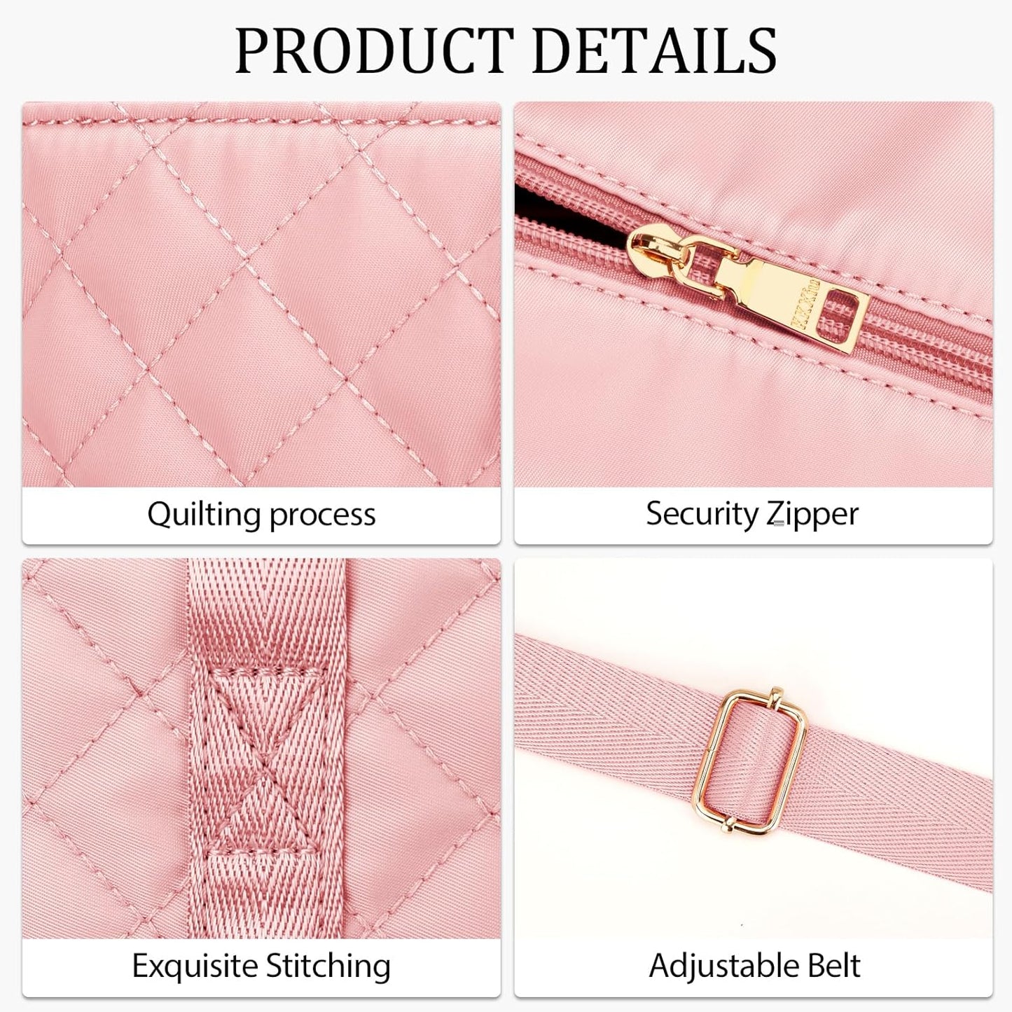 Large Water-Resistant Tote Bag