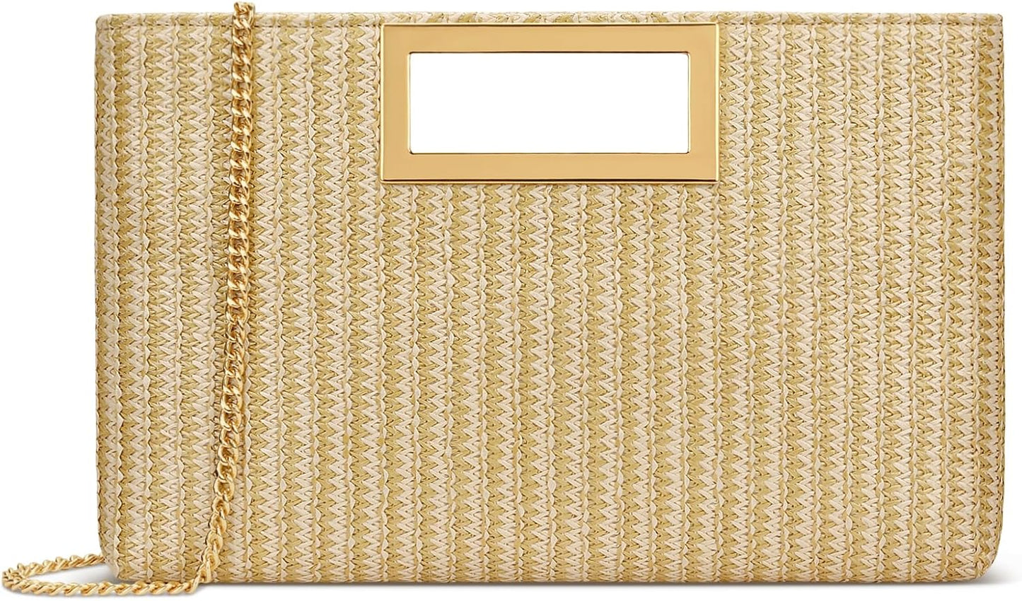 Vegan Leather Formal Clutch Purse