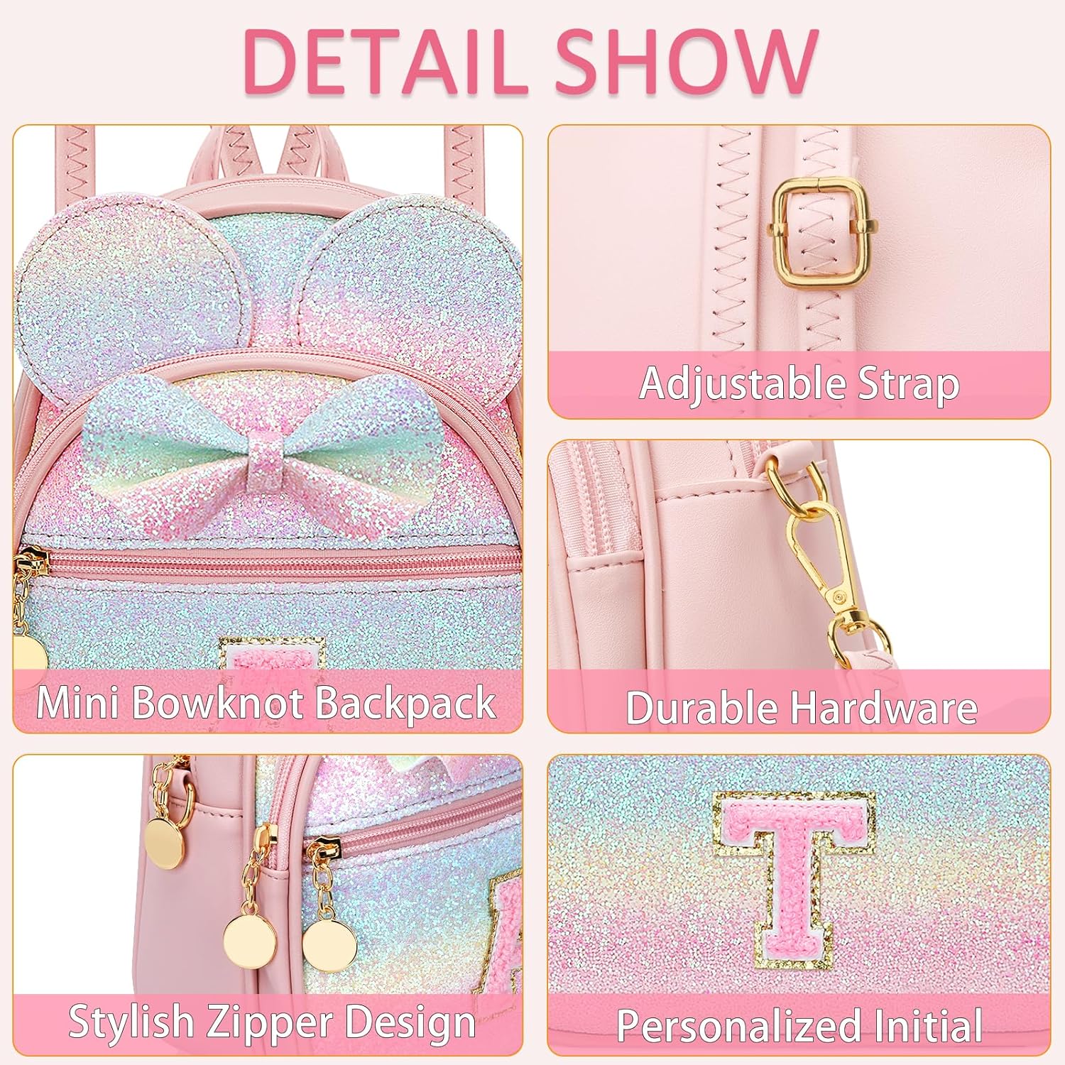 Initial Mini Backpack