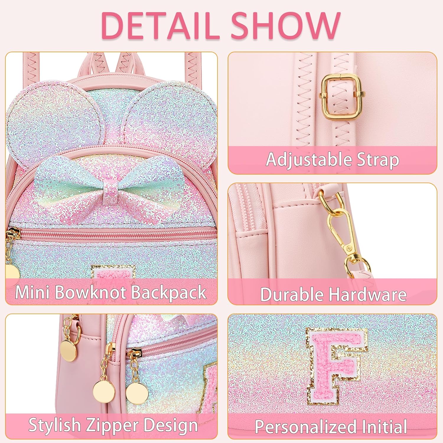 Initial Mini Backpack