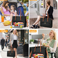 Laptop & Lunch Work Tote Bag
