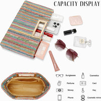 Vegan Leather Formal Clutch Purse