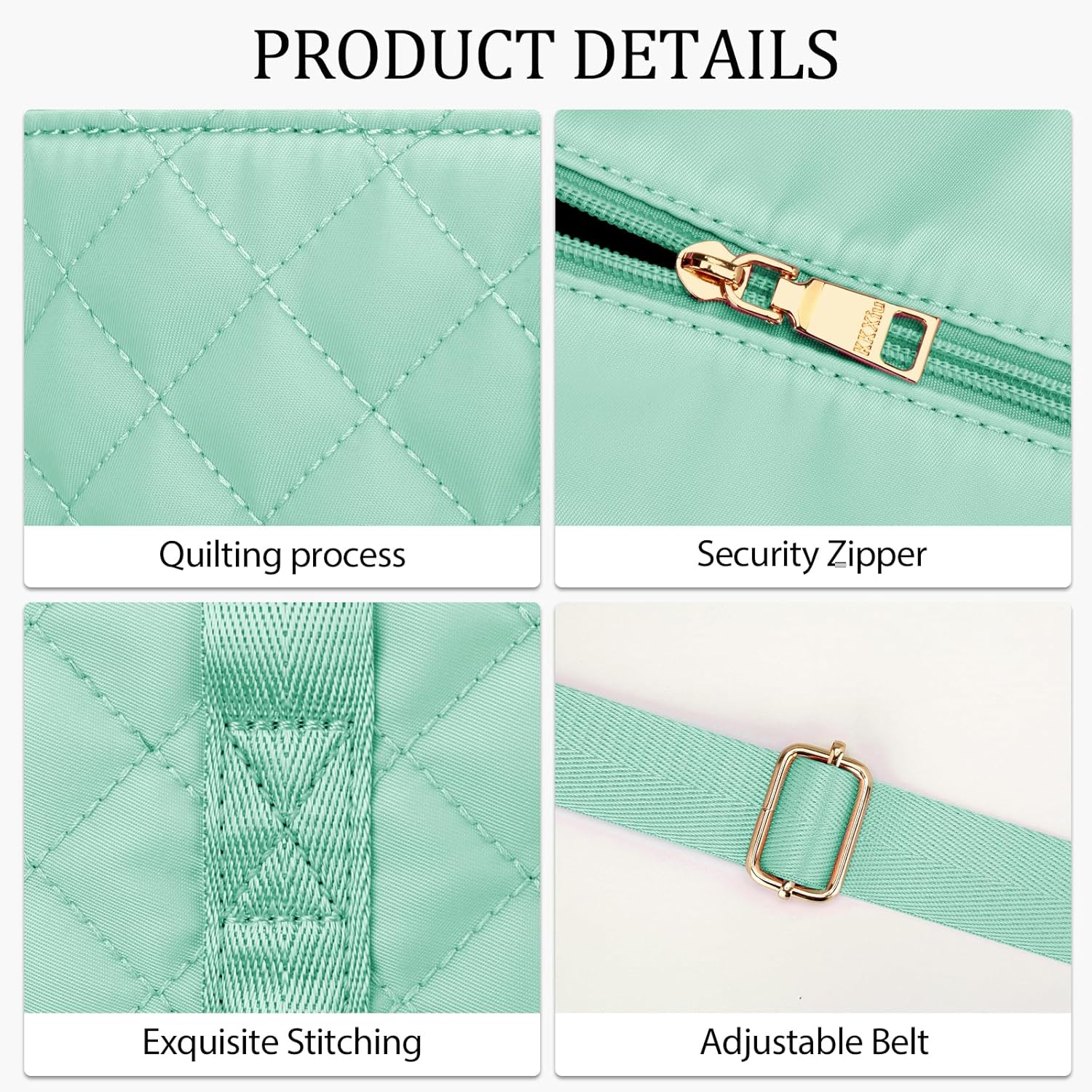 Large Water-Resistant Tote Bag