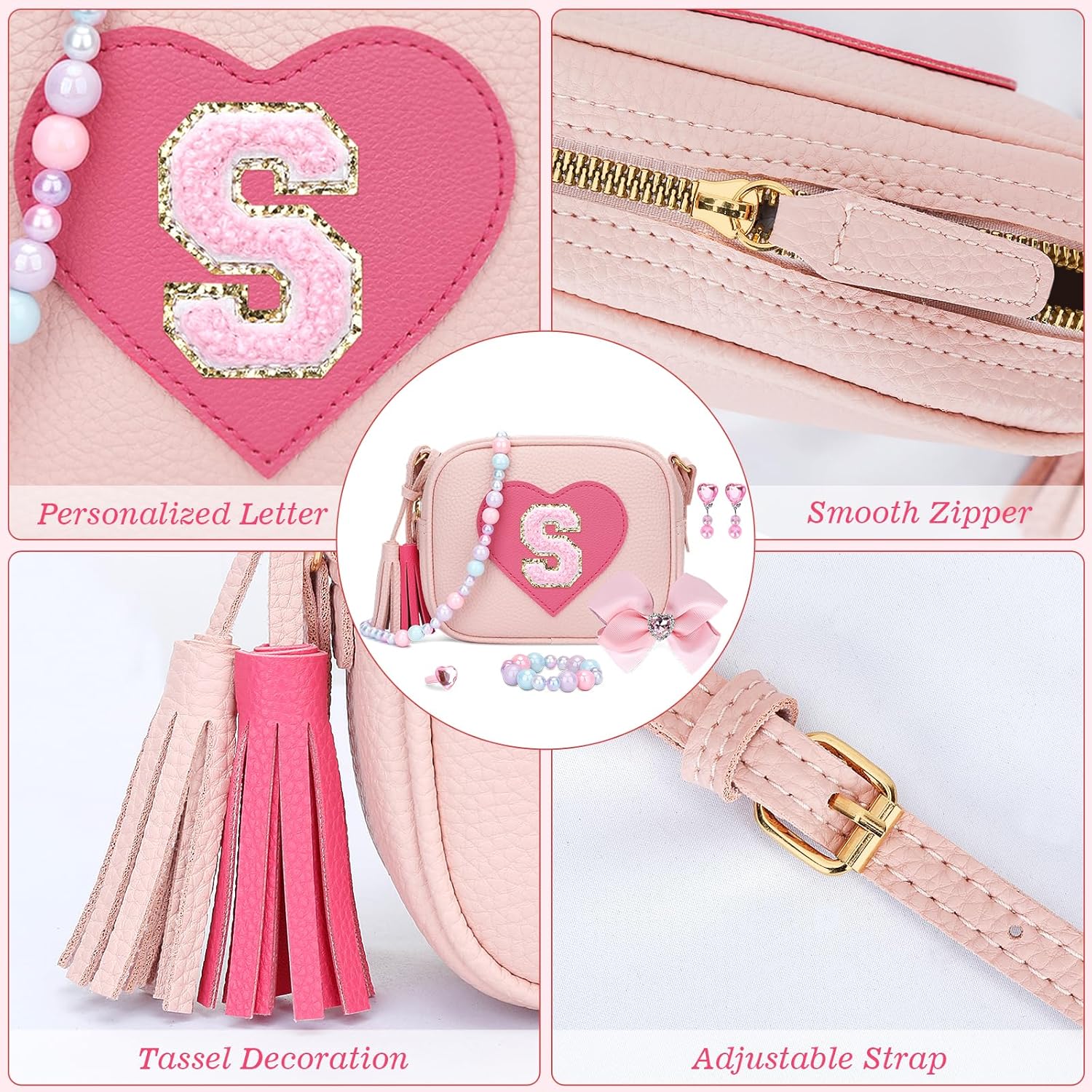 Girls Dress Up Purse & Jewelry Set