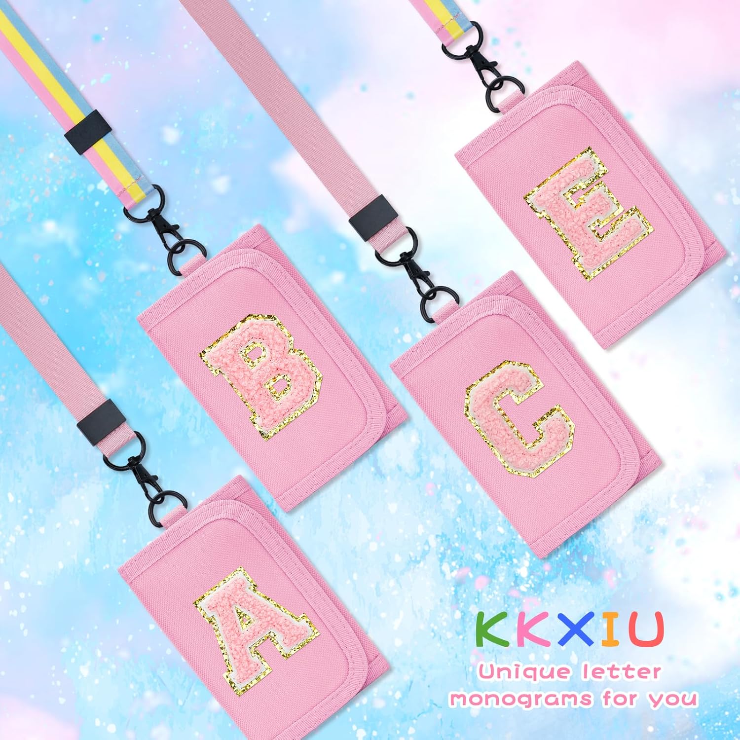 Girls Wallet with Initial