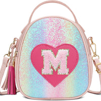 Girls Heart Crossbody Bag (Small)