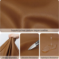 Large Vegan Leather Tote Bag