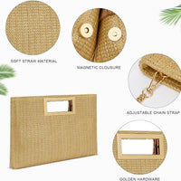 Vegan Leather Formal Clutch Purse