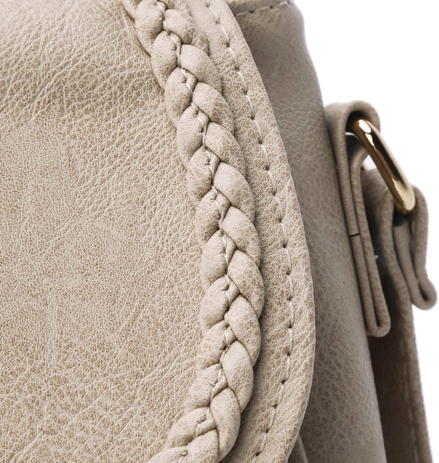 Tassel Flap Saddle Crossbody Bag
