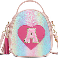 Girls Heart Crossbody Bag (Small)