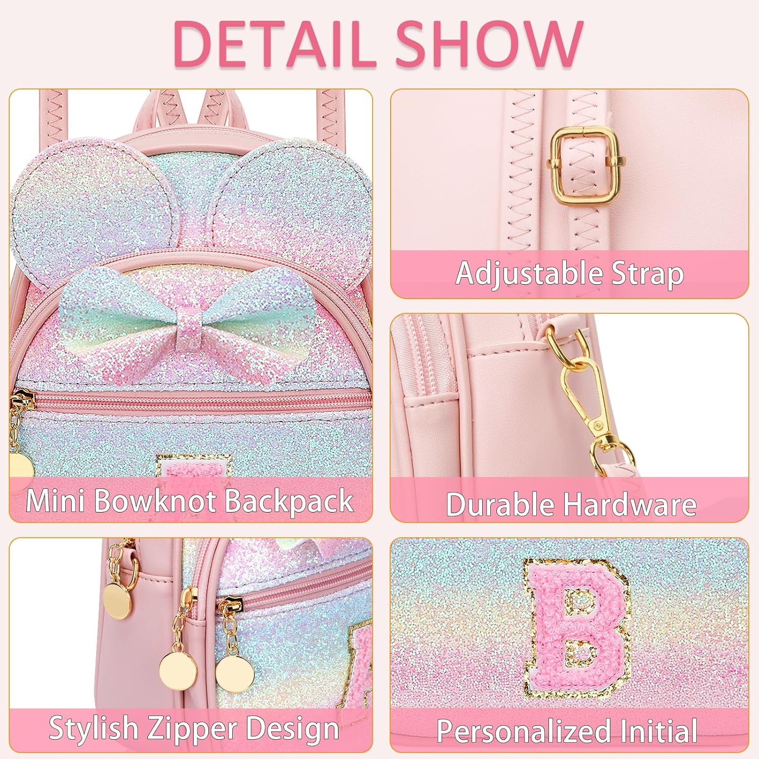 Initial Mini Backpack