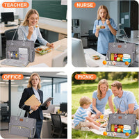 Laptop Tote with Lunch Pocket