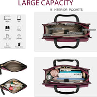 2-in-1 Laptop Lunch Tote Bag