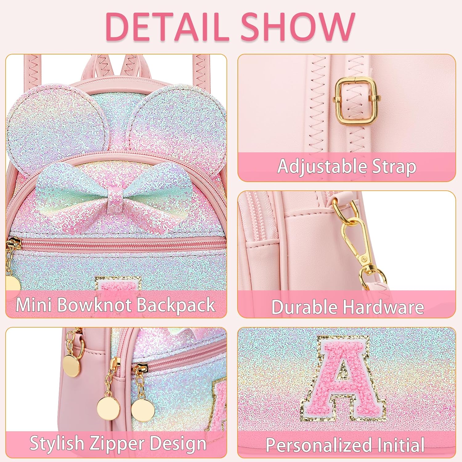 Initial Mini Backpack