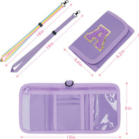 Girls Wallet with Initial