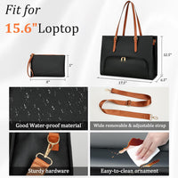 Laptop & Lunch Work Tote Bag