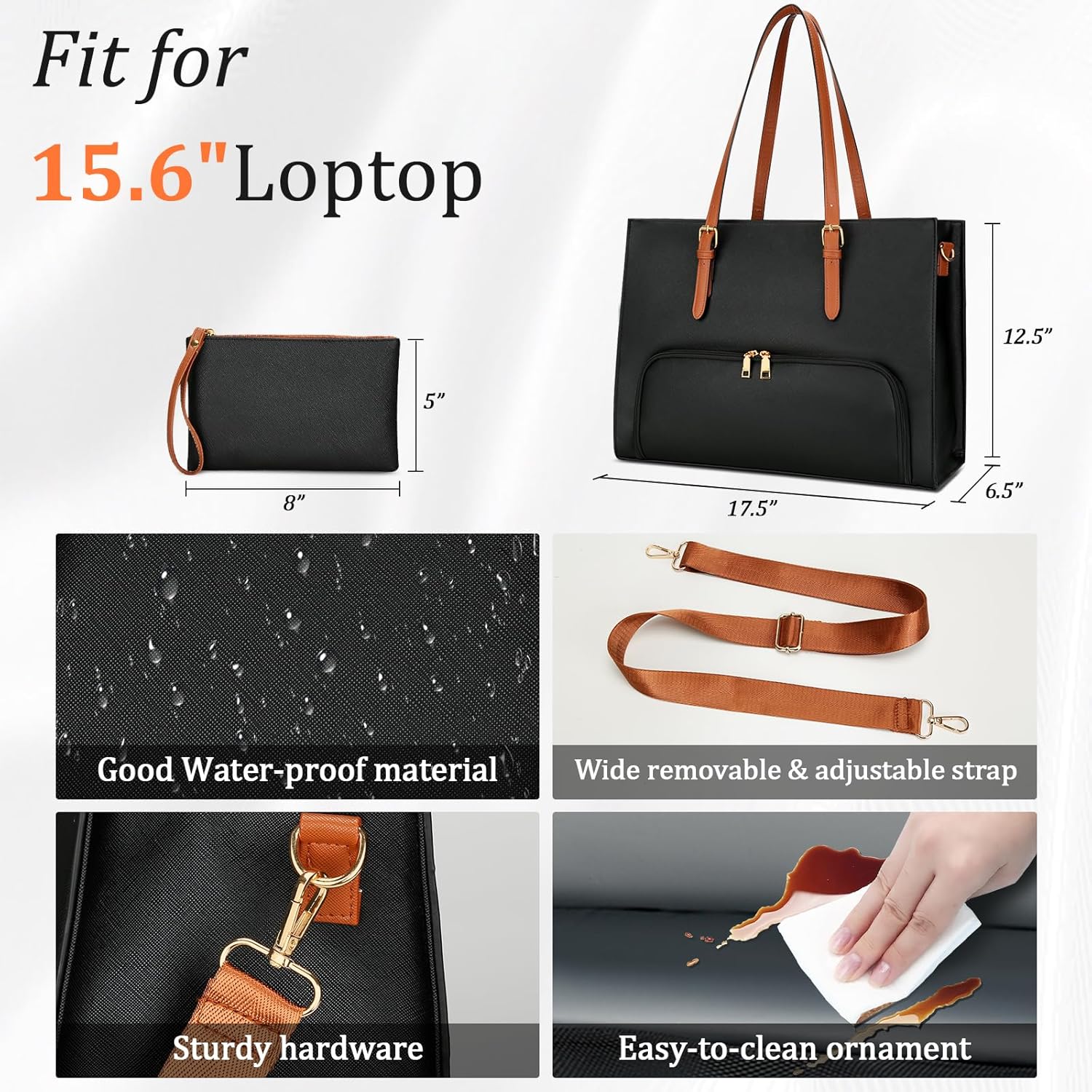 Laptop & Lunch Work Tote Bag