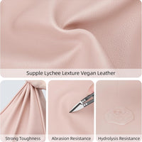 Large Vegan Leather Tote Bag