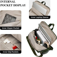 Anti-Theft Leather Backpack (Black)