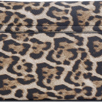 Faux Leather Envelope Clutch