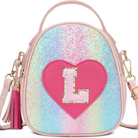 Girls Heart Crossbody Bag (Small)