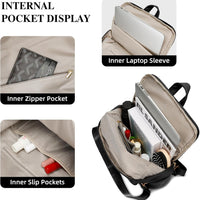 Anti-Theft Leather Backpack (Black)