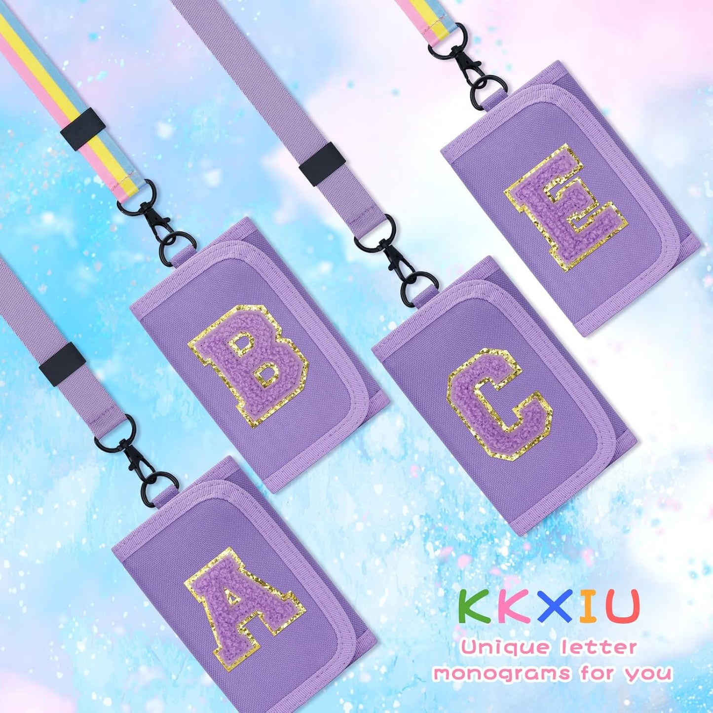 Girls Wallet with Initial