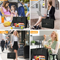 Laptop & Lunch Work Tote Bag