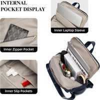 Anti-Theft Leather Backpack (Black)